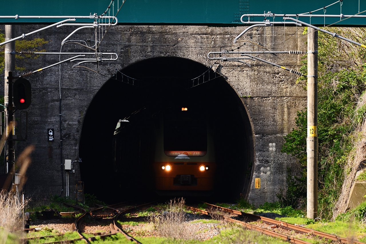 特急いなほ 羽越本線・勝木駅