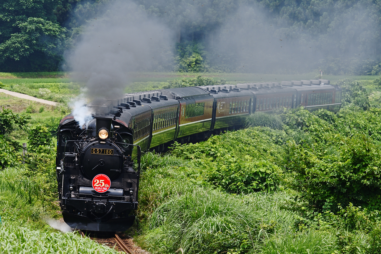 アマレット】～鉄道写真～JR東日本・SLばんえつ物語～C57形