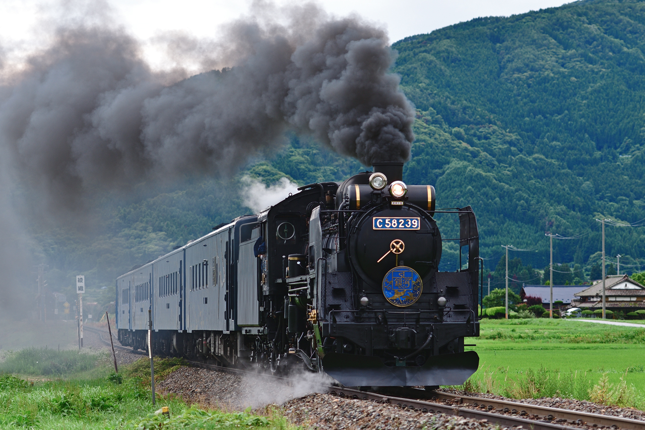 JR釜石線 SL銀河〜C58〜