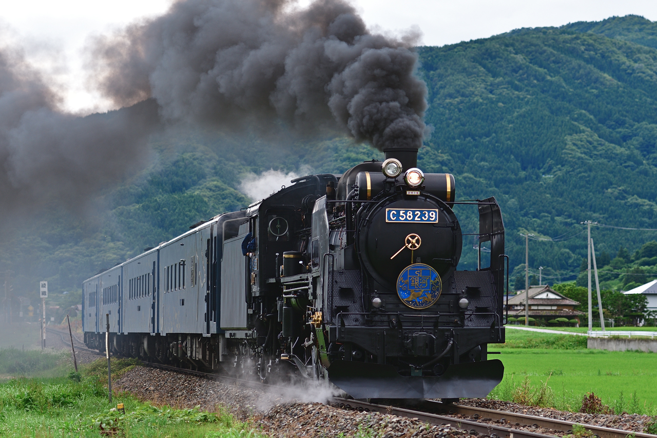 JR釜石線 SL銀河〜C58〜