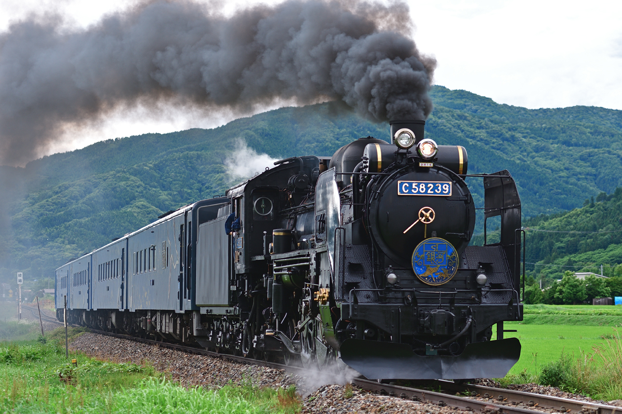 JR釜石線 SL銀河〜C58〜