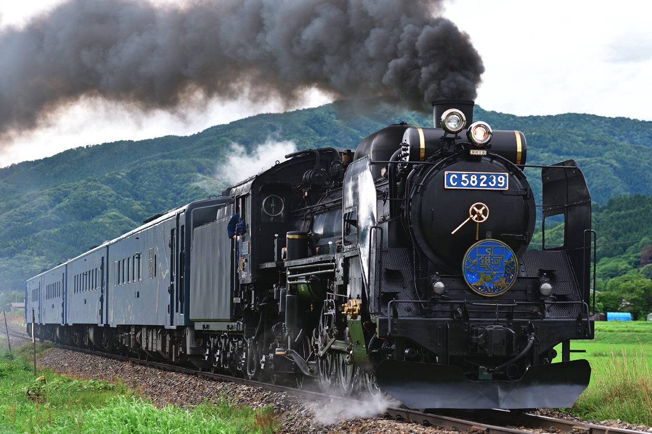 JR釜石線 SL銀河〜C58〜
