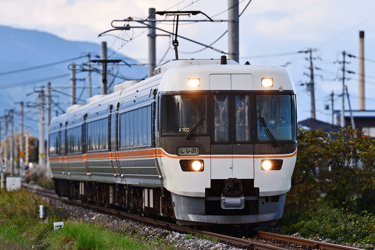 JR東海 大糸線 特急しなの