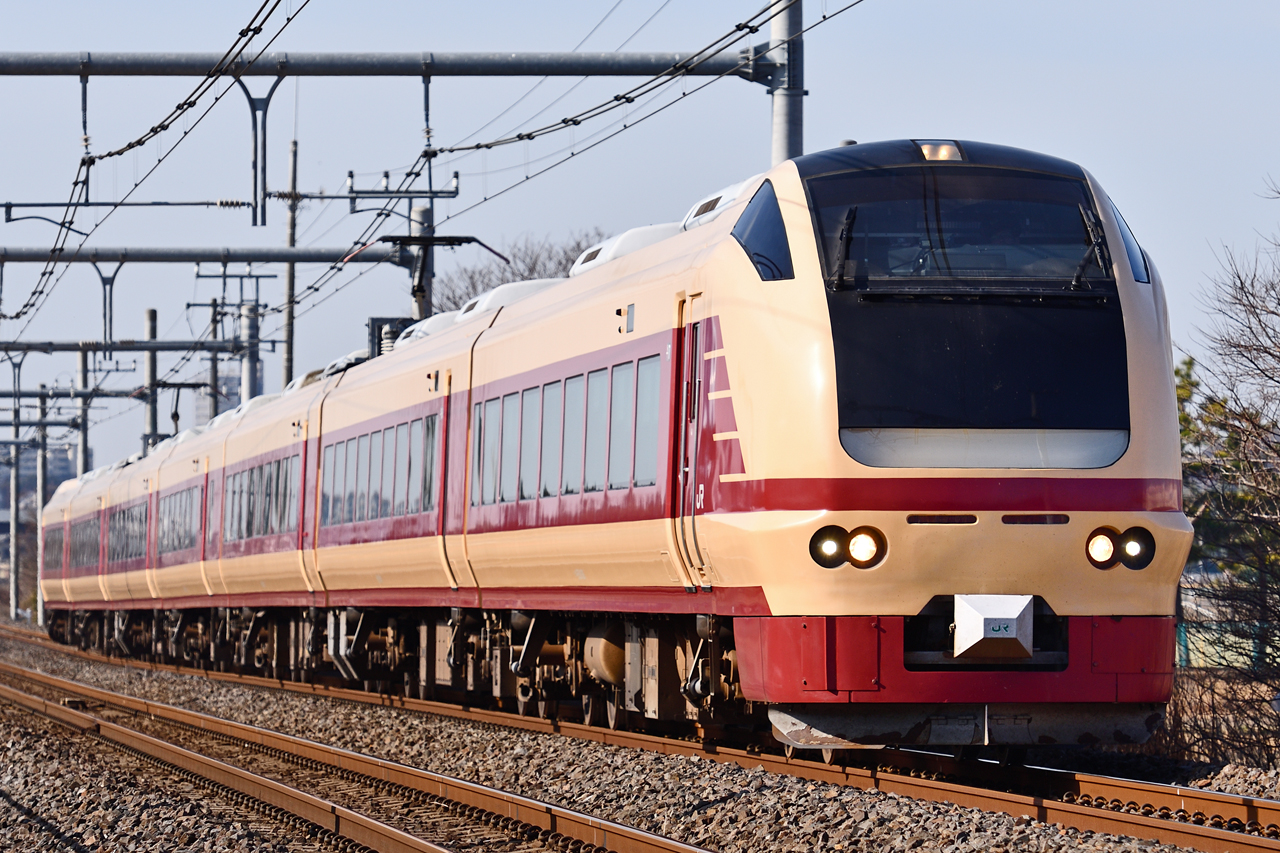 E653国鉄特急色 K70編成 水戸偕楽園君津号2025