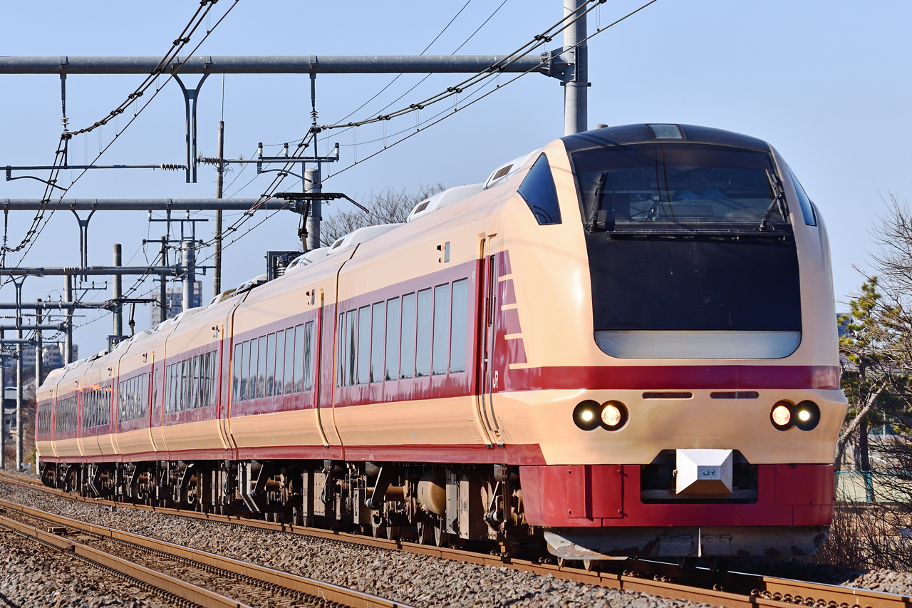 E653国鉄特急色 K70編成 水戸偕楽園君津号2025